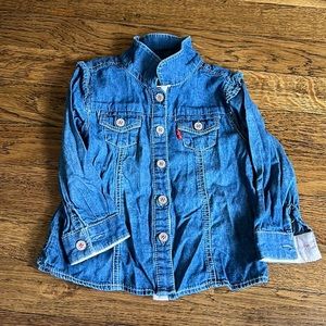 Baby Levi’s denim button down